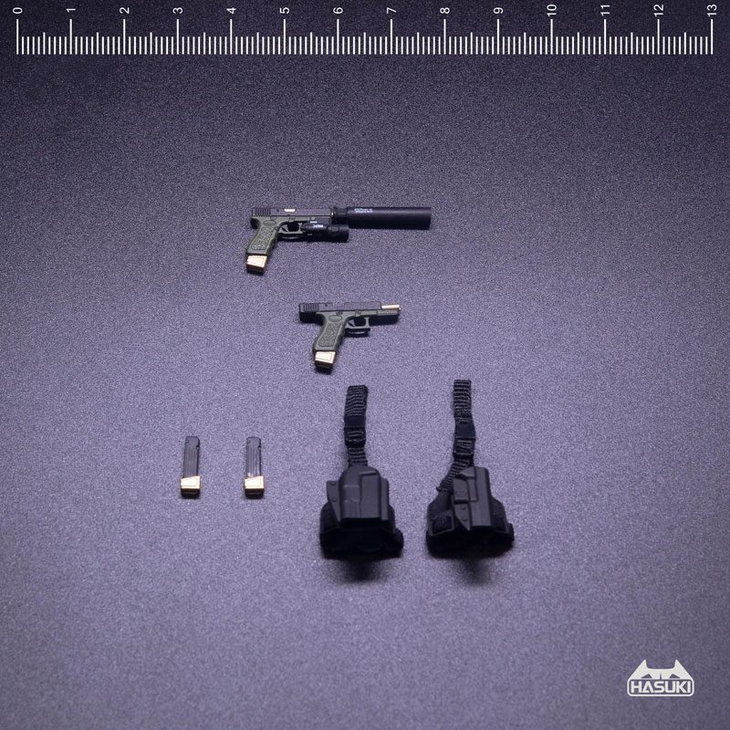 WM-01B Hand Gun Set Military Green 1/12 Complete Model Option Part for Action Figure(Provisional Pre-order)