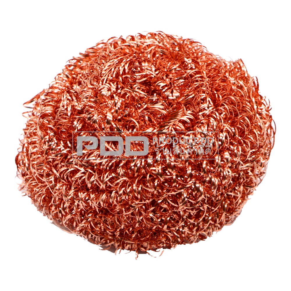 ฝอยโลหะเช็ดปลายหัวแร้งอย่างดี และฟองน้ำเช็ดปลายหัวแร้งแบบกลม 6 ซม. หนา 6 มม.