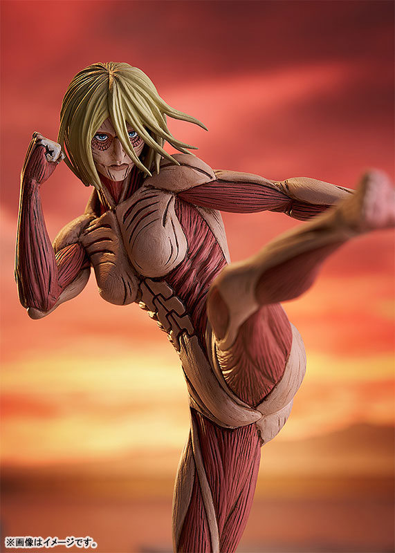 POP UP PARADE Attack on Titan Annie Leonhart Female Titan Ver. L size Complete Figure(Pre-order)