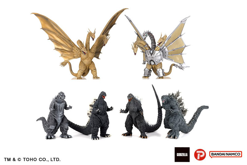 Gekizou Series Successive Generations Godzilla, Kaiju Part.1 6Pack BOX(Pre-order)