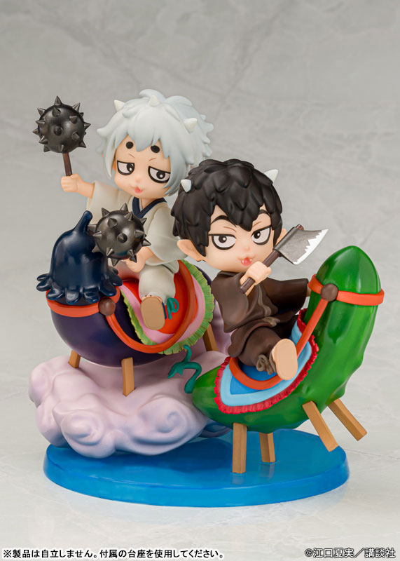 Comic "Hozuki no Reitetsu" Hako to Niwa "Karauri & Nasubi" Complete Figure(Pre-order)