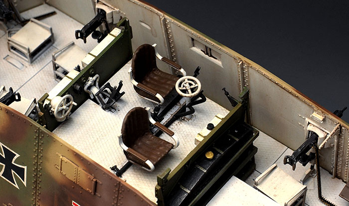 โมเดลรถถัง Meng Model ขนาด 1/35 TS-017 German A7V Tank (KRUPP)