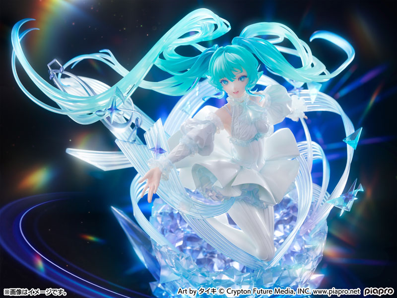 Hatsune Miku -Crystal Dress Ver.- 1/7 Scale Figure(Pre-order)