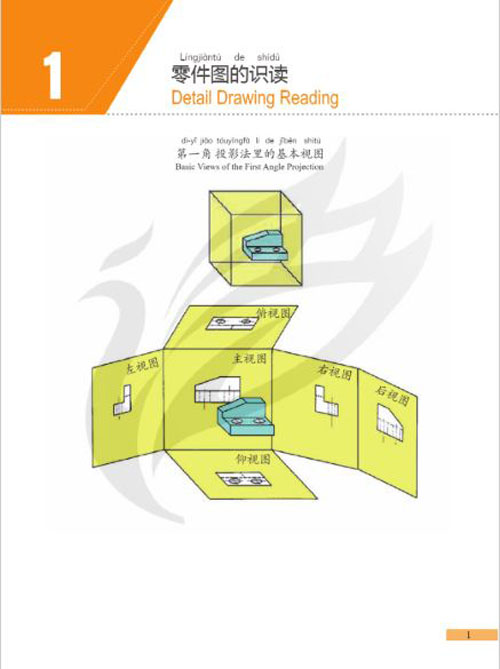 แบบเรียนภาษาจีนเมคคาทรอนิกส์ Chinese + Mechatronics (ระดับกลาง) 中文+机电一体化（中级）Chinese + Mechatronics (Intermediate)