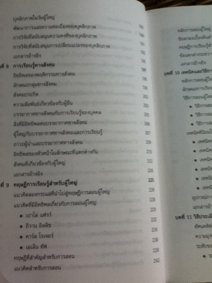 จิตวิทยาเพื่อการฝึกอบรมผู้ใหญ่/ สุวัฒน์ วัฒนวงศ์