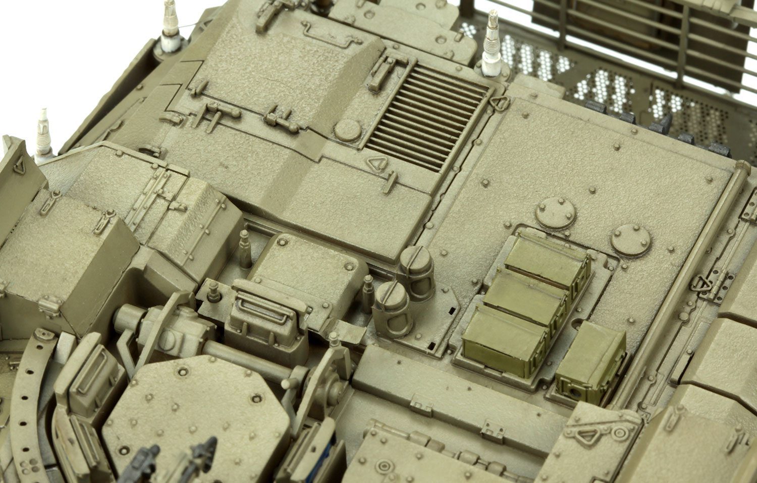 โมเดลรถถัง Meng Model ขนาด 1/35 TS-036 Israel Main Battle Tank Merkava Mk.4m W-Trophy Active Protection System
