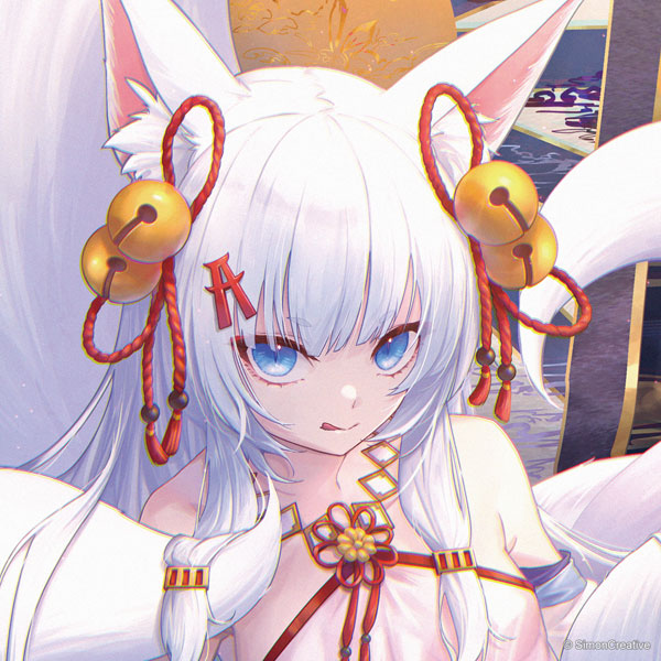 Kuuki Shoujo Chuuihou B2 Wall Scroll Air Fox (Brilliant)(Pre-order)