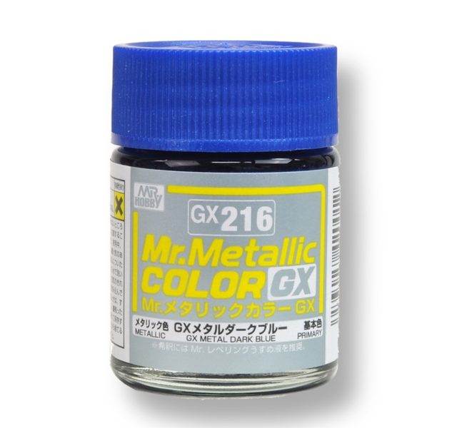GX216 Mr.Metallic Color Metal Dark Blue 18ml สีเมทัลลิก
