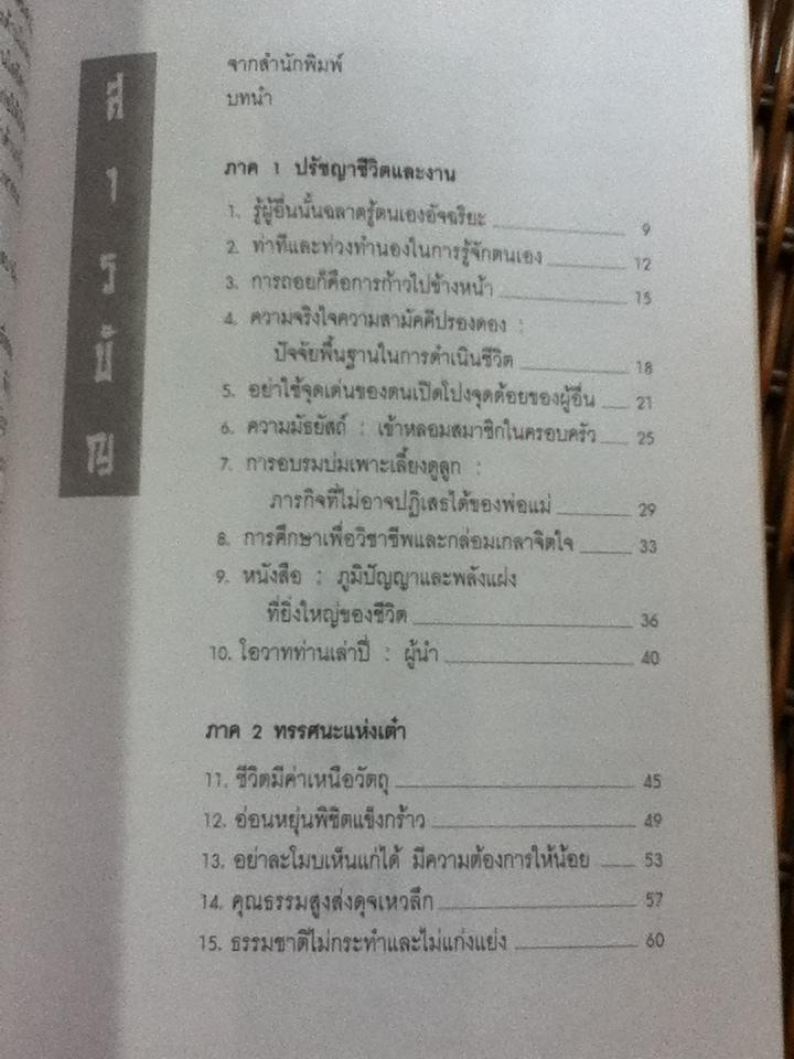 ปรัชญาชีวิตและงาน/ วิทิต วัณนาวิบูล