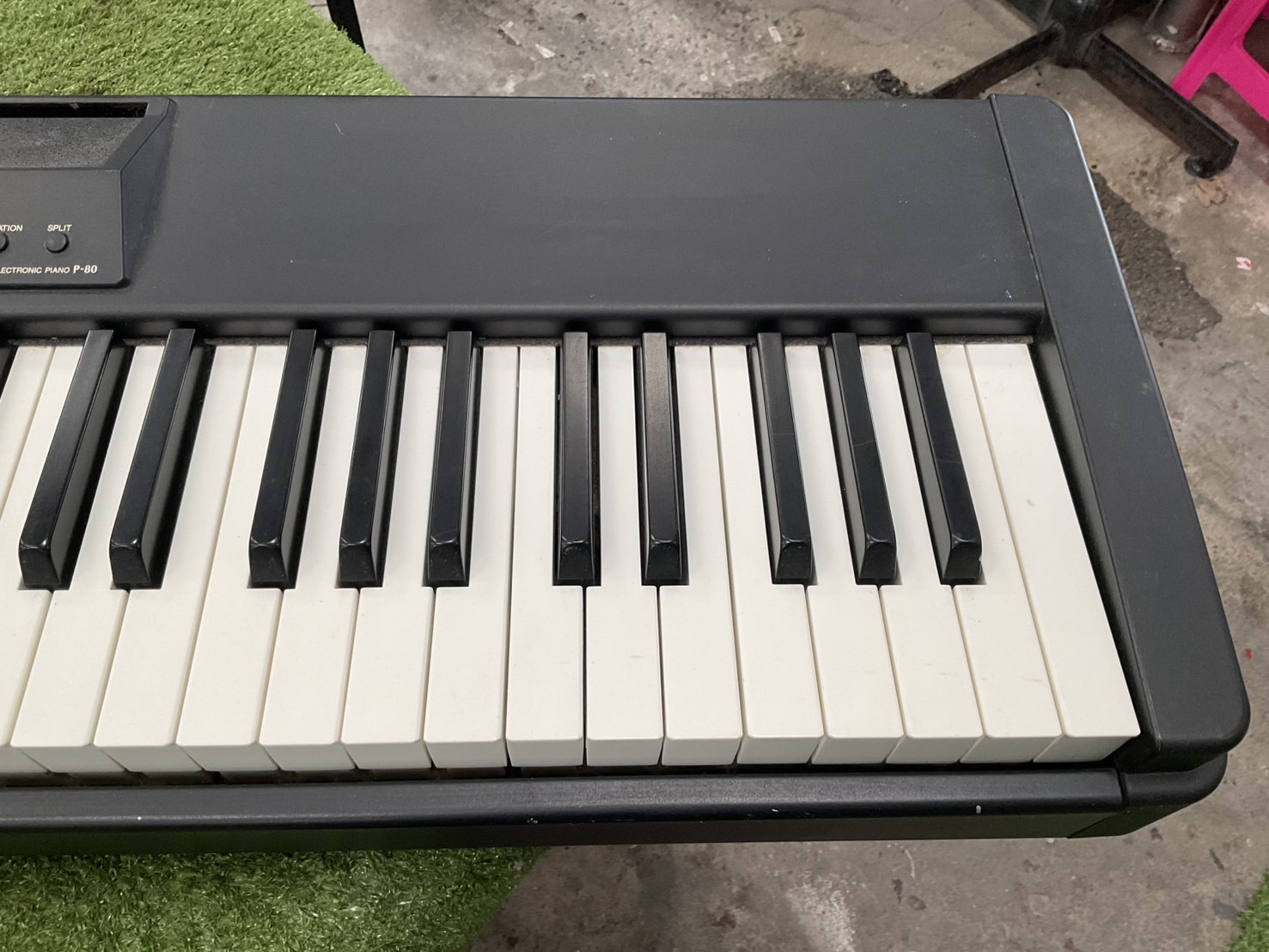 เปียโน YAMAHA : P-80 (ELECTRONIC) สินค้าไม่พร้อมใช้งาน (ต้องซ่อม)