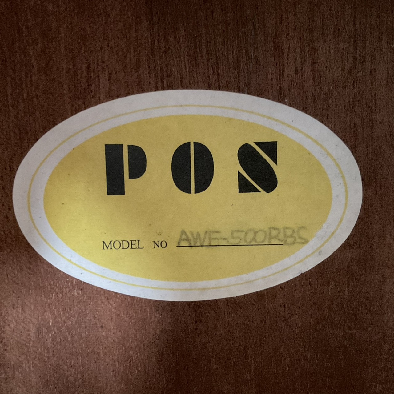 กีต้าร์โปร่งไฟฟ้า POS : AWE-500RBS