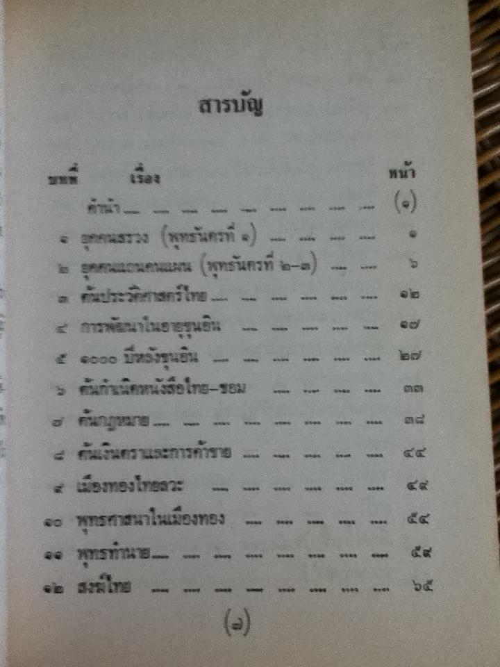 เรื่องของบ้านเรา ประวัตศาสตร์ไทย/ พงศ์ โสโน