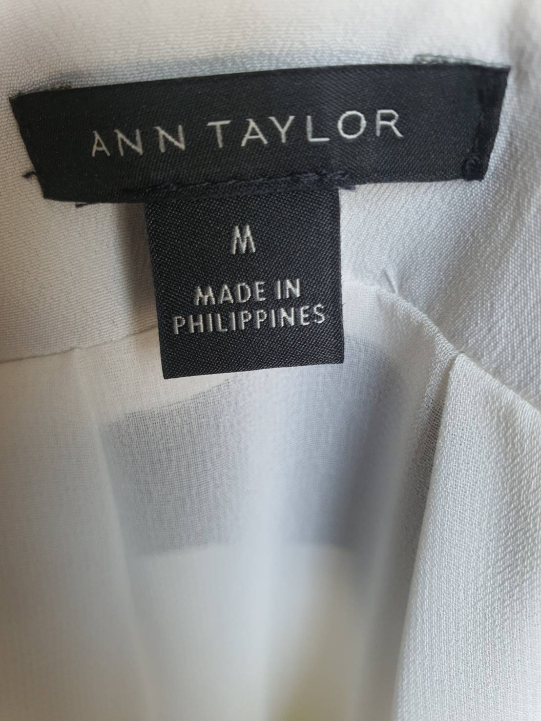 FF05254 หมดค่ะ เสื้อผ้ามือสอง ชีฟอง แบรนด์ ANN TAYLOR อก FREE-40 นิ้ว