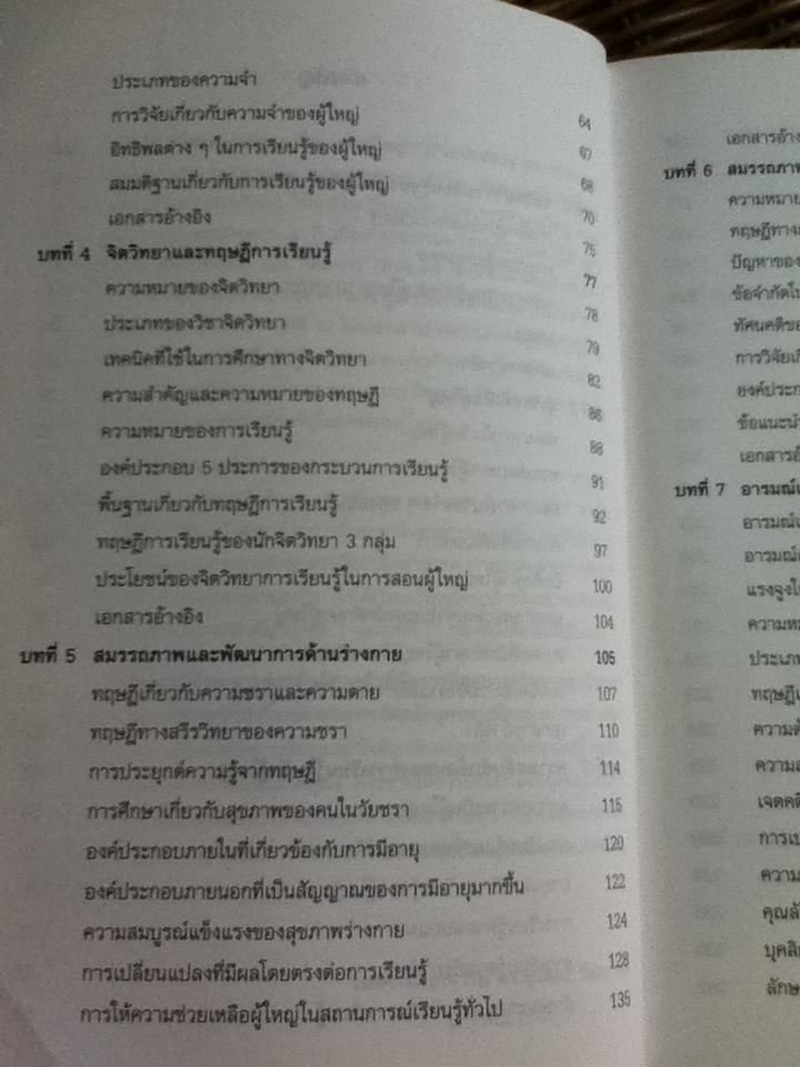 จิตวิทยาเพื่อการฝึกอบรมผู้ใหญ่/ สุวัฒน์ วัฒนวงศ์