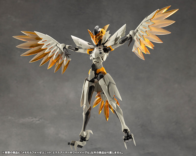 MEGALOMARIA UNLIMITED UNIVERSE METAMORPHOSE UNIT EXARMOR WHITE EAGLE Plastic Model(Pre-order)