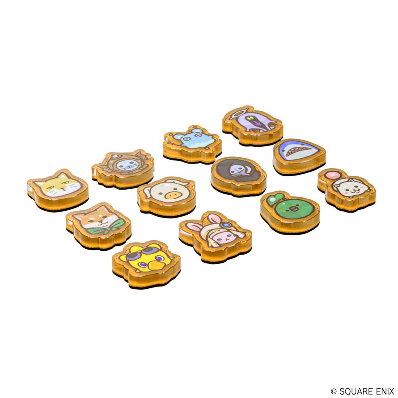 Final Fantasy XIV Doodle Minions Acrylic Magnet Vol.2 12Pack BOX(Pre-order)