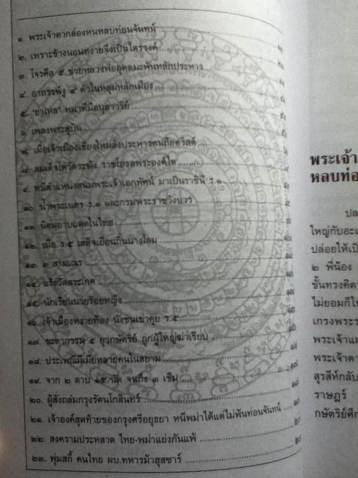 เหตุเกิดในสยาม เรื่องเก่า เรื่องจริง และสิ่งที่เกิดในสยามประเทศ