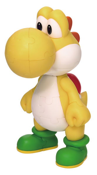 Super Mario KumuKumu Puzzle KM-126 Yellow Yoshi(Pre-order)