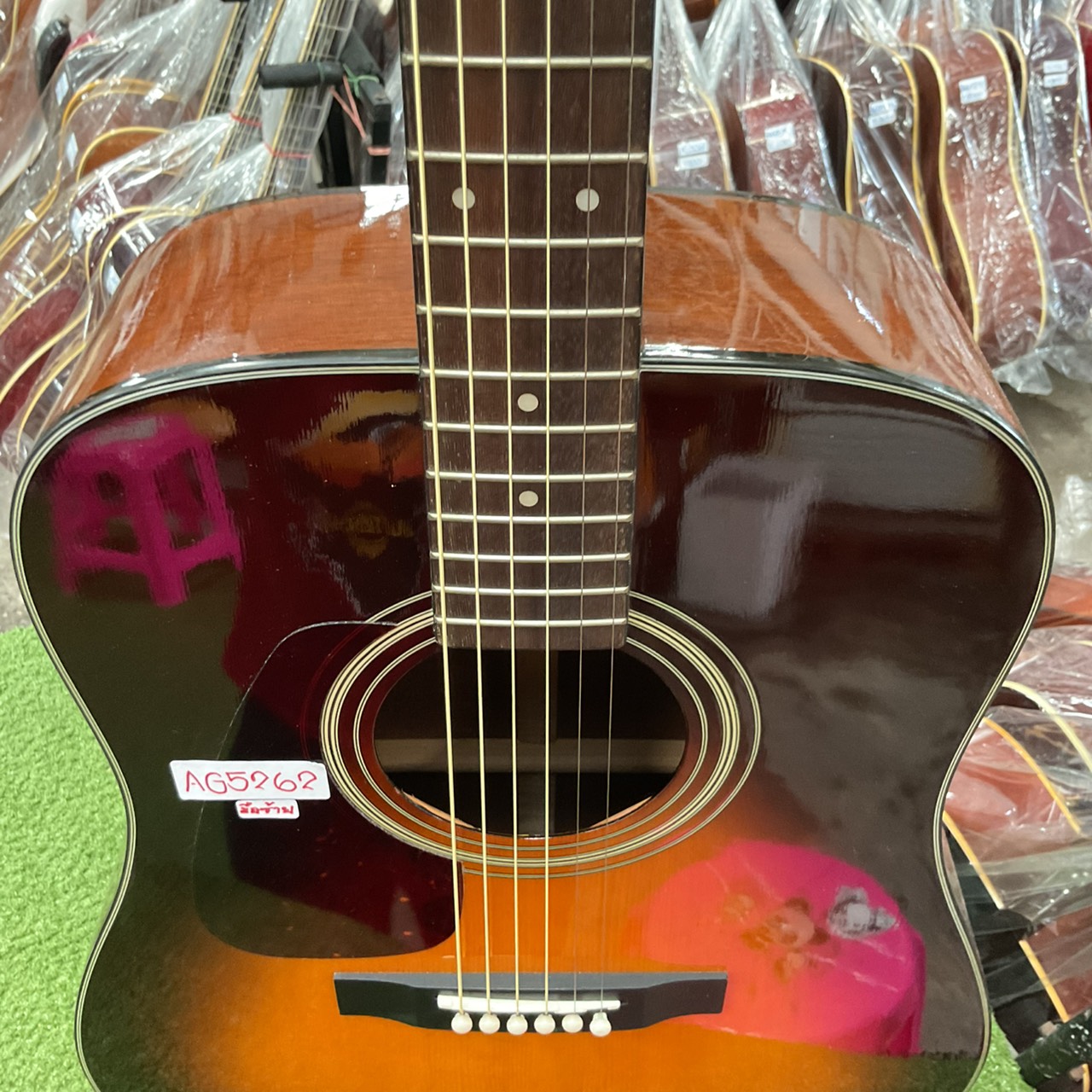 กีต้าร์โปร่ง MORRIS : MD-307LHTS (สำหรับมือซ้าย)