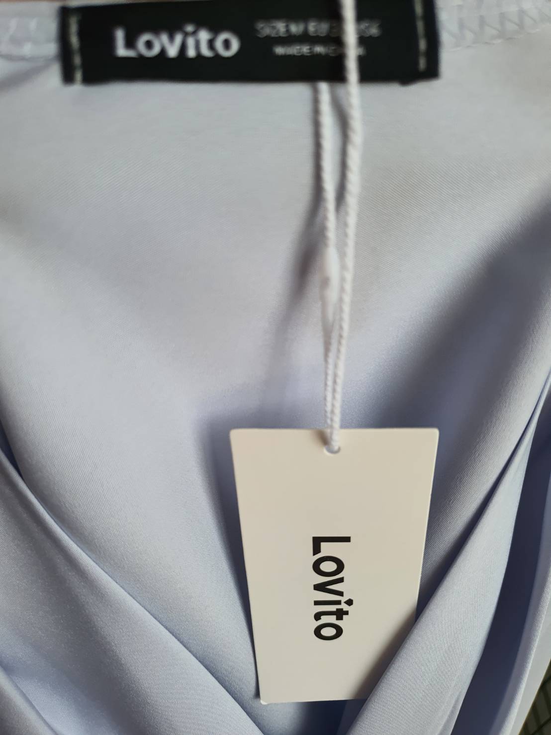 FF05530 เสื้อผ้าแฟชั่น สีฟ้า แบรนด์ LOVITO