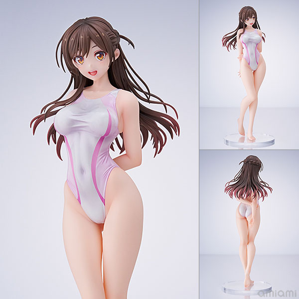 Rent-A-Girlfriend Chizuru Mizuhara Pink Line Competition Swimsuit Ver. 1/7 Complete Figure(Pre-order)