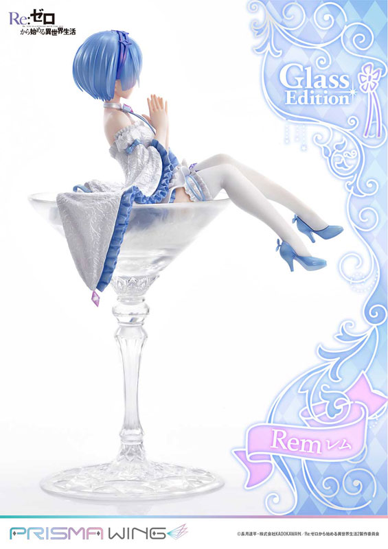 PRISMA WING Re:ZERO -Starting Life in Another World- Rem Glass Edition 1/7 Complete Figure(Pre-order)