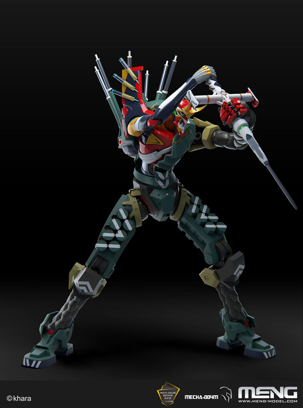 Regular Humanoid Battle Weapon Android Evangelion New EVA-02 Alpha (Multicolor Mold Edition)(Pre-order)