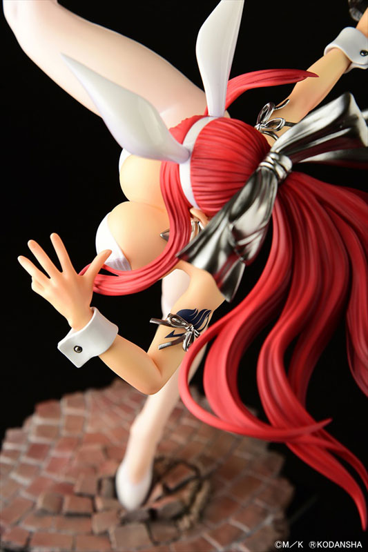 FAIRY TAIL Erza Scarlet High Kick ver. White Rabbit 1/6 Complete Figure(Pre-order)(Single Shipment)