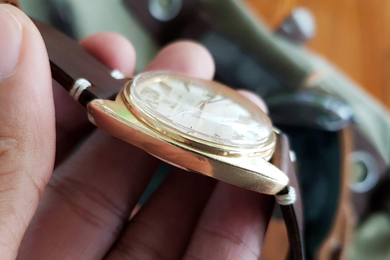 Vintage Omega Constaillation Gold Cap On Stanless Date Cal.561 ขายนาฬิกาโอเมก้า หอดูดาว ทองหุ้ม