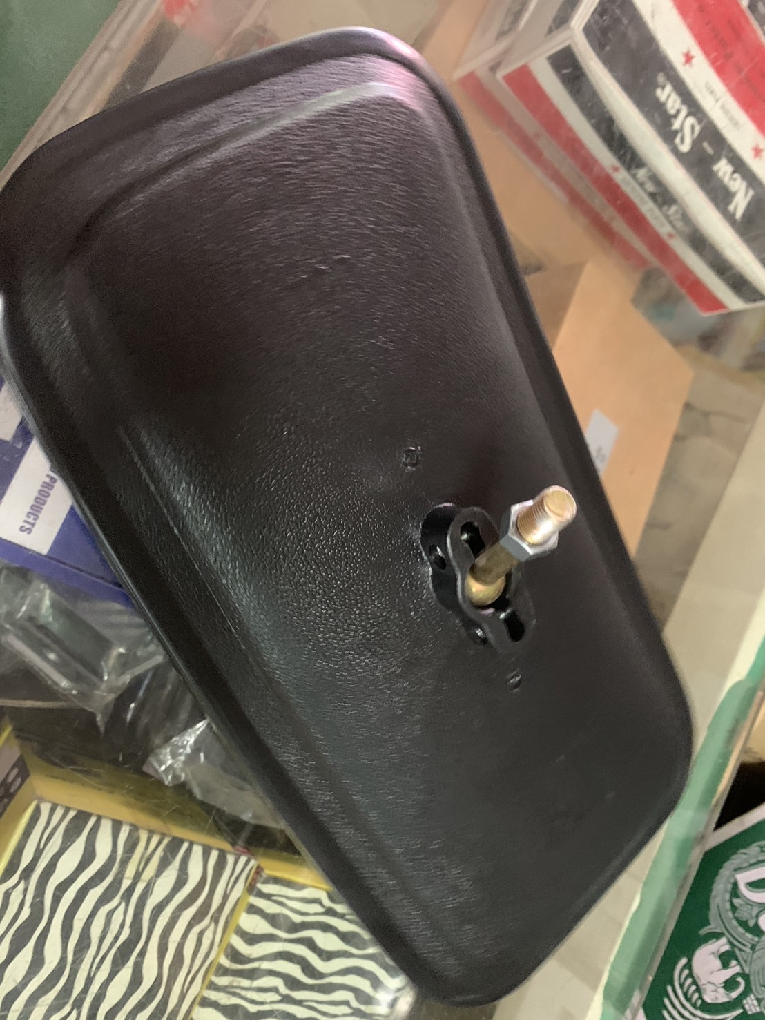 กระจกมองข้าง ISUZU KS21 KS22 ดำตรง