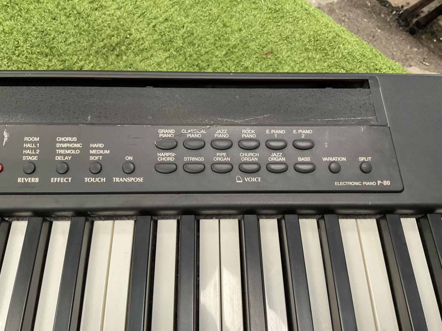 เปียโน YAMAHA : P-80 (ELECTRONIC) สินค้าไม่พร้อมใช้งาน (ต้องซ่อม)
