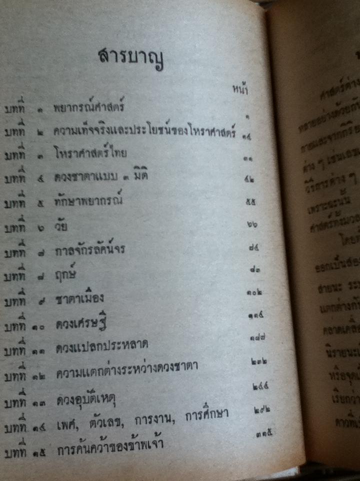 วิจารณ์โหราศาสตร์แบบประยุกต์/ ทองอินทร์ แสนรู้