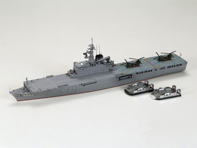 โมเดลเรือรบทามิย่า ขนาด 1/700 Tamiya TA31003 JDS (JMSDF Defence Ship) LST-4001 Ohsumi