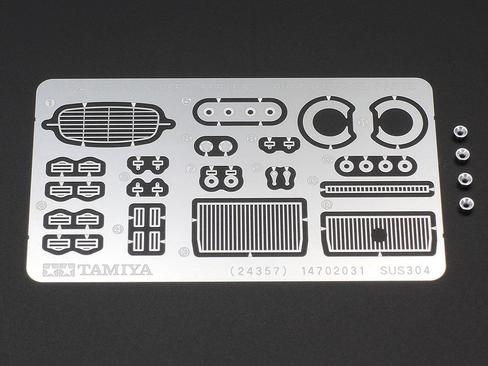 โมเดลรถประกอบทามิย่า ขนาด 1/24 Tamiya Sports Car Series TA24357 Lotus Super 7 Series II