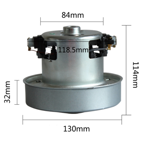 DB40018 มอเตอร์เครื่องดูดฝุ่น ขนาด 13 x 11.4 x 8.4 x 3.4 ซม. กำลังไฟฟ้า 1200W / 50Hz / 220V