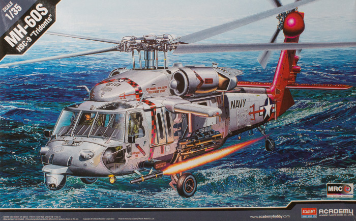 โมเดลเฮลิคอปเตอร์ Academy ขนาด 1/35 AC12120 MH-60S HSC-9 TRIDENTS