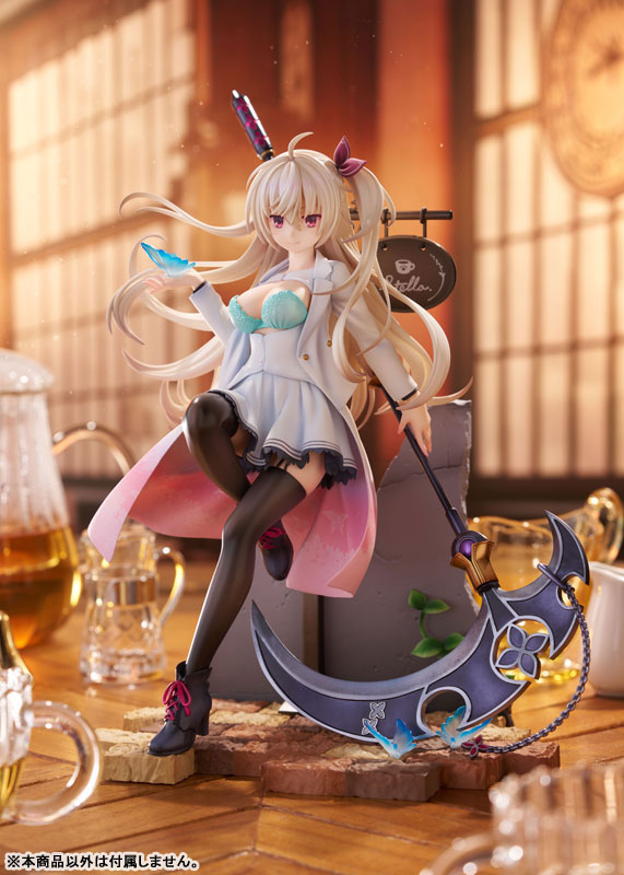 [AmiAmi Limited Edition] Cafe Stella and the Reaper's Butterflies, Akizuki Kanna, 1/7 Scale Plastic Pre-painted Complete Figure(Pre-order)