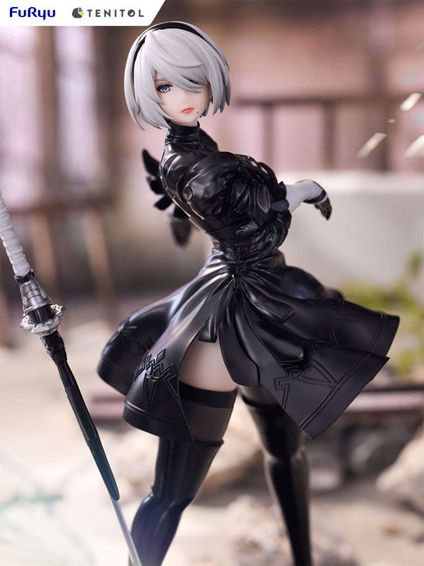 TENITOL NieR:Automata Ver1.1a 2B (YoRHa No.2 Type B) Complete Figure(Pre-order)