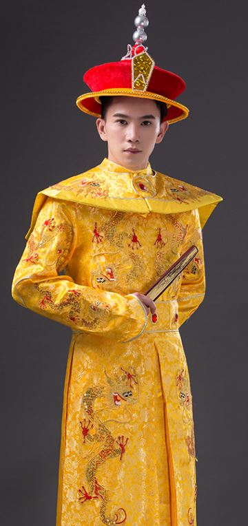 ชุดฉลองพระองค์จักรพรรดิ์เฉียนหลง 古代乾隆皇帝龙袍高档服装清朝 Emperor Qianlong's Robes