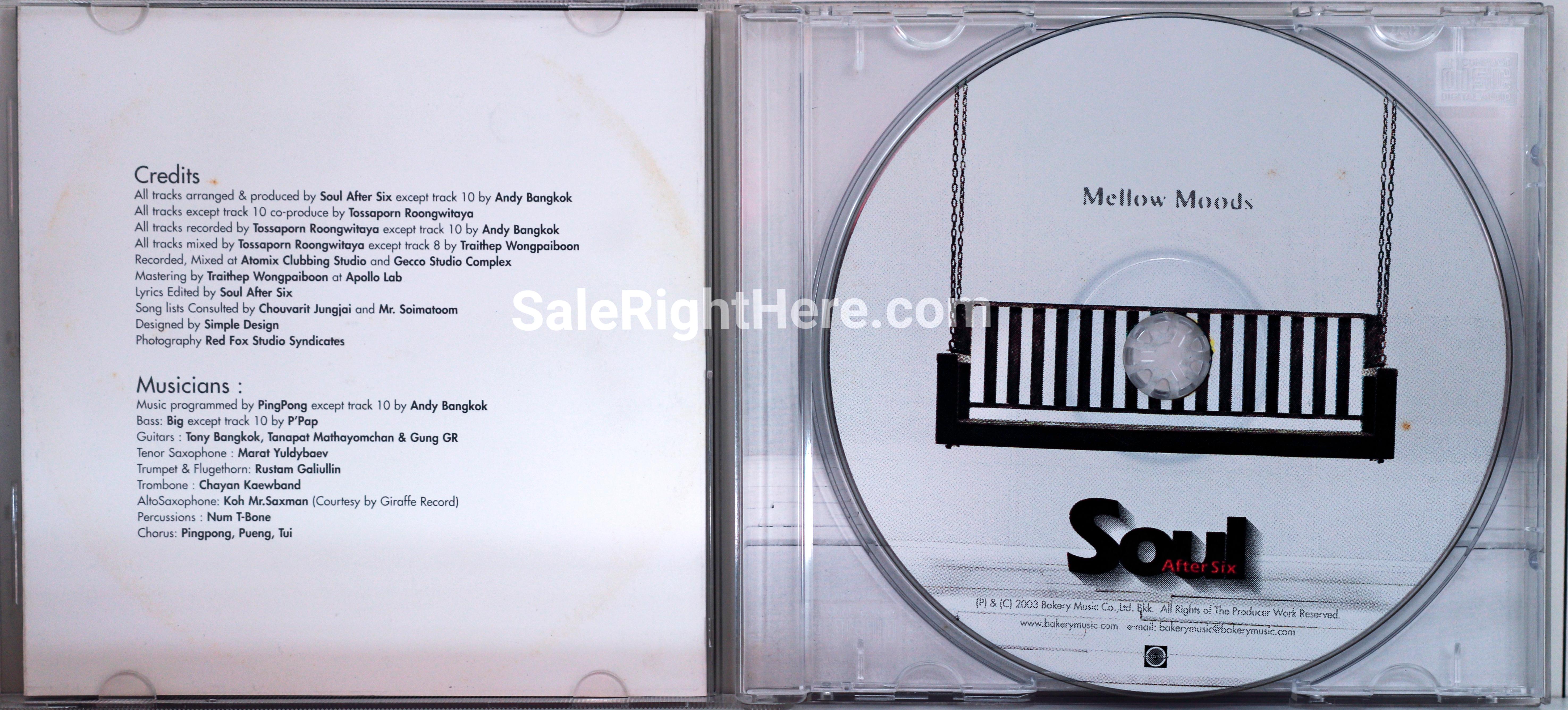 Soul After Six อัลบั้ม Mellow Moods