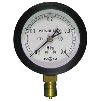 Common Pressure Gauge A Type :BL-AT3 /8G 100x0.4MPa : TOKO