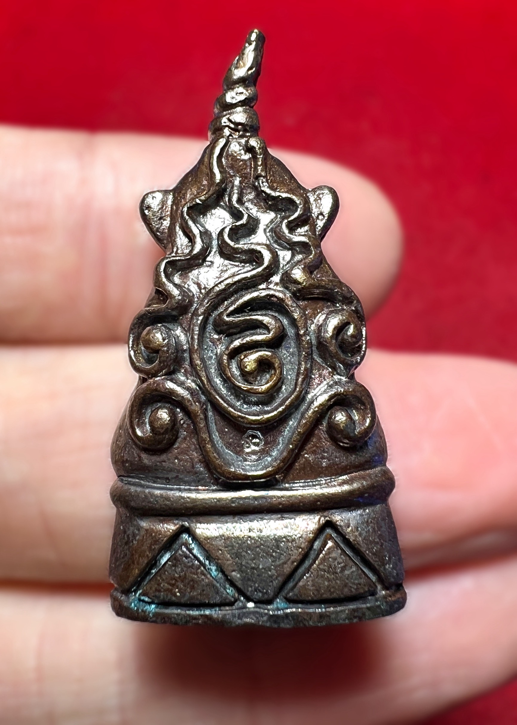 งั่งตาแดง (เนื้อสัมฤทธิ์) Red Eyes Ngang. (bronze material) SKU-01567