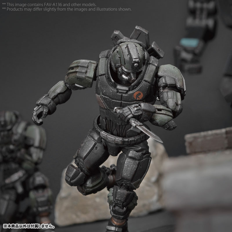 Acid Rain 1/18 Scale FAV-A136 Abaddon Reborn Trooper(Provisional Pre-order)