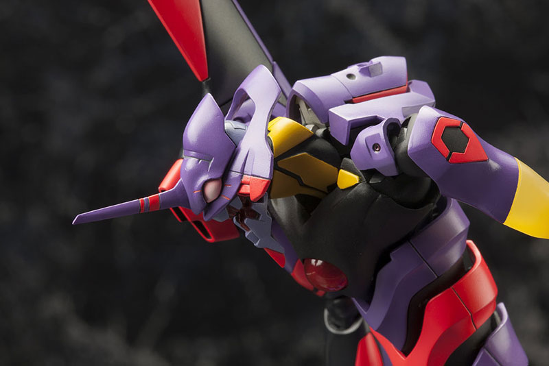 Rebuild of Evangelion - General-Purpose Humanoid Battle Weapon EVANGELION Test Type 01 Awakening Ver. 1/400 Plastic Model(In-Stock)