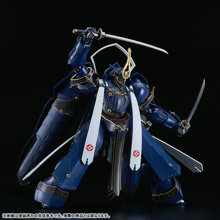 MODEROID Fullmetal Daemon Muramasa Soushuu Gorou-Nyuudou Masamune Plastic Model(Pre-order)
