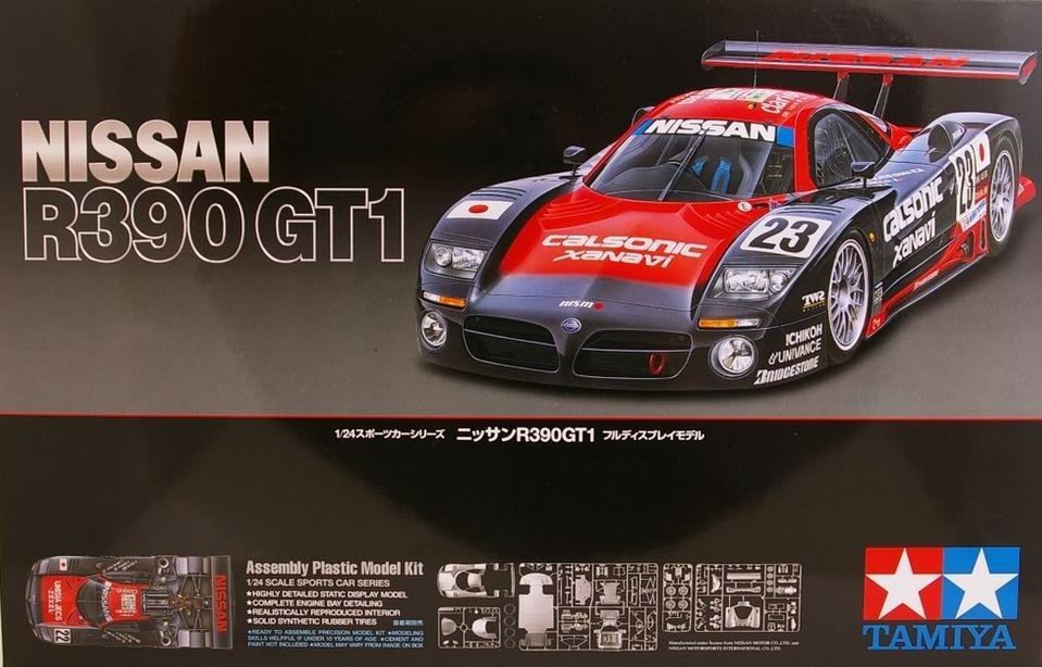 โมเดลรถจำลองทามิย่า ขนาด 1/24 TA24192 Nissan R390 GT1