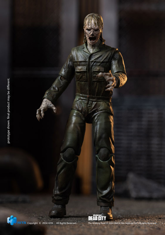 The Walking Dead: Daryl Dixon 1/18 Action Figure Dark Eyes Walker(Provisional Pre-order)