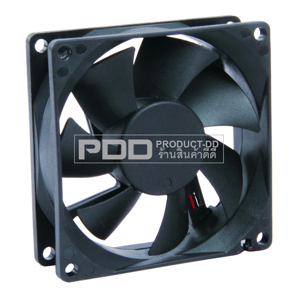 พัดลมระบายความร้อน DC 24V 9225SL บุช Sleeve Bearing ขนาด 3.5 นิ้ว (9.2x9.2x2.5 ซม.)