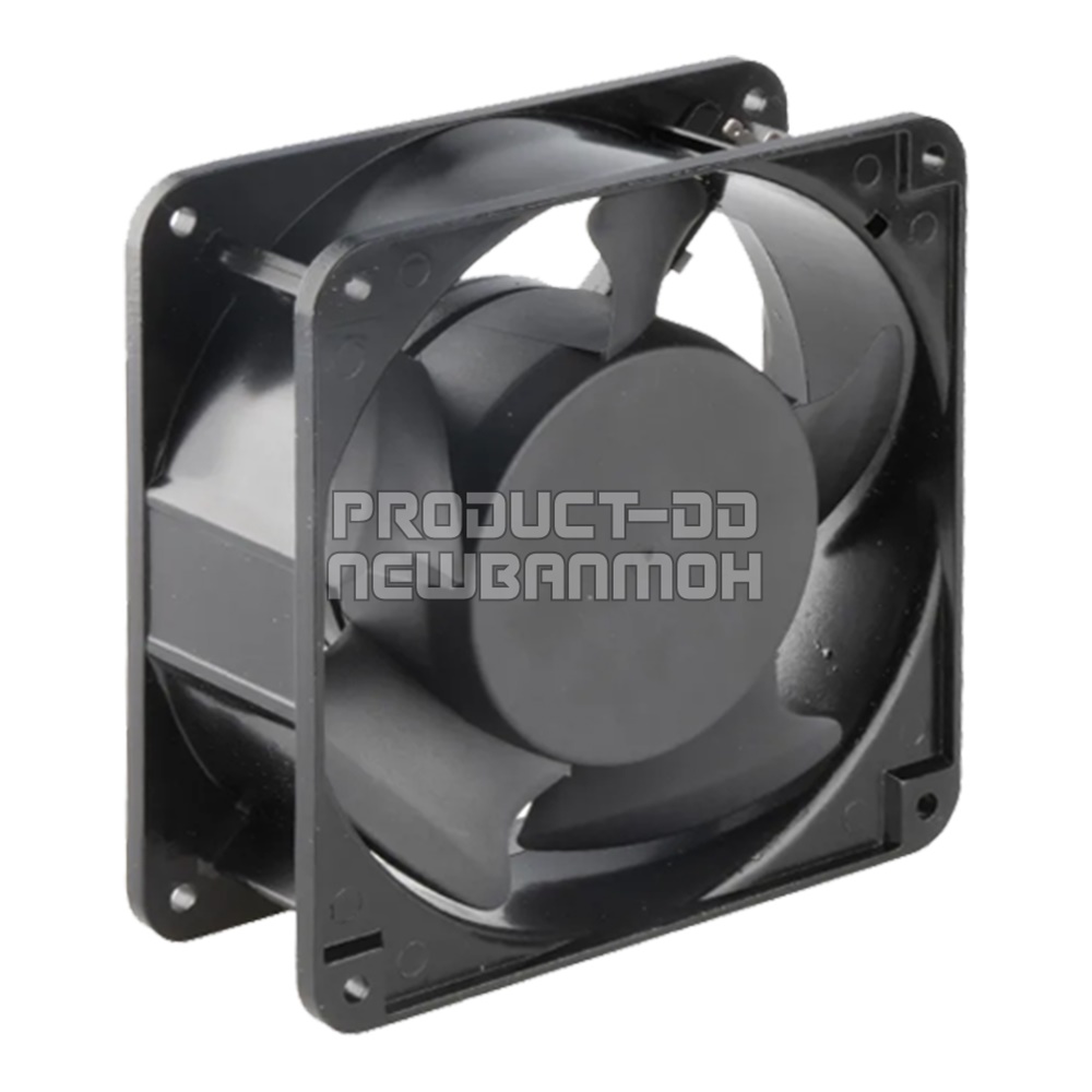 พัดลมระบายความร้อน AC 110V 12038HSL บุช Sleeve Bearing ขนาด 4.5 นิ้ว (12x12x3.8 ซม.)