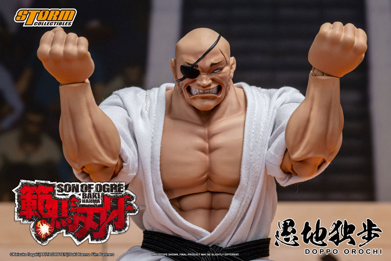 "Baki Hanma" Action Figure Doppo Orochi(Provisional Pre-order)